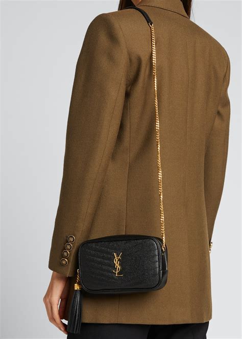 ysl mini camera bag black|ysl mini shoulder bag.